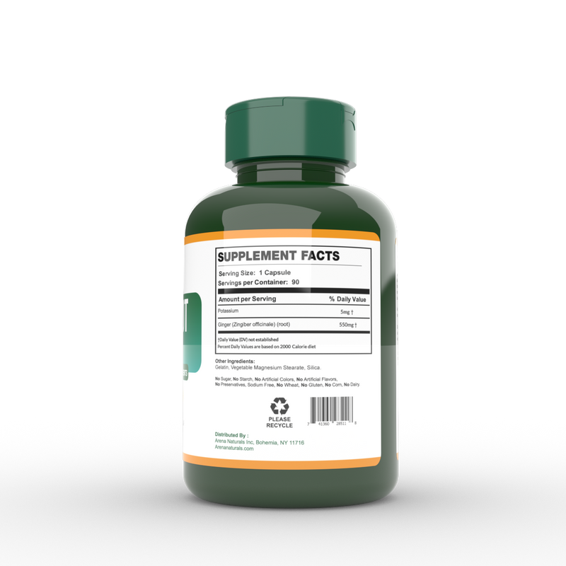 Ginger Root 550mg