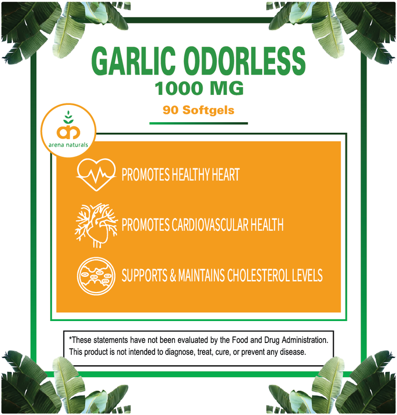 Odorless Garlic Softgels