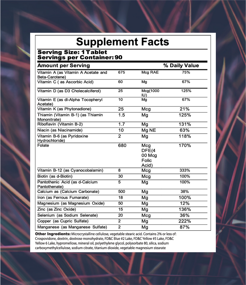 Multi Minerals for Women